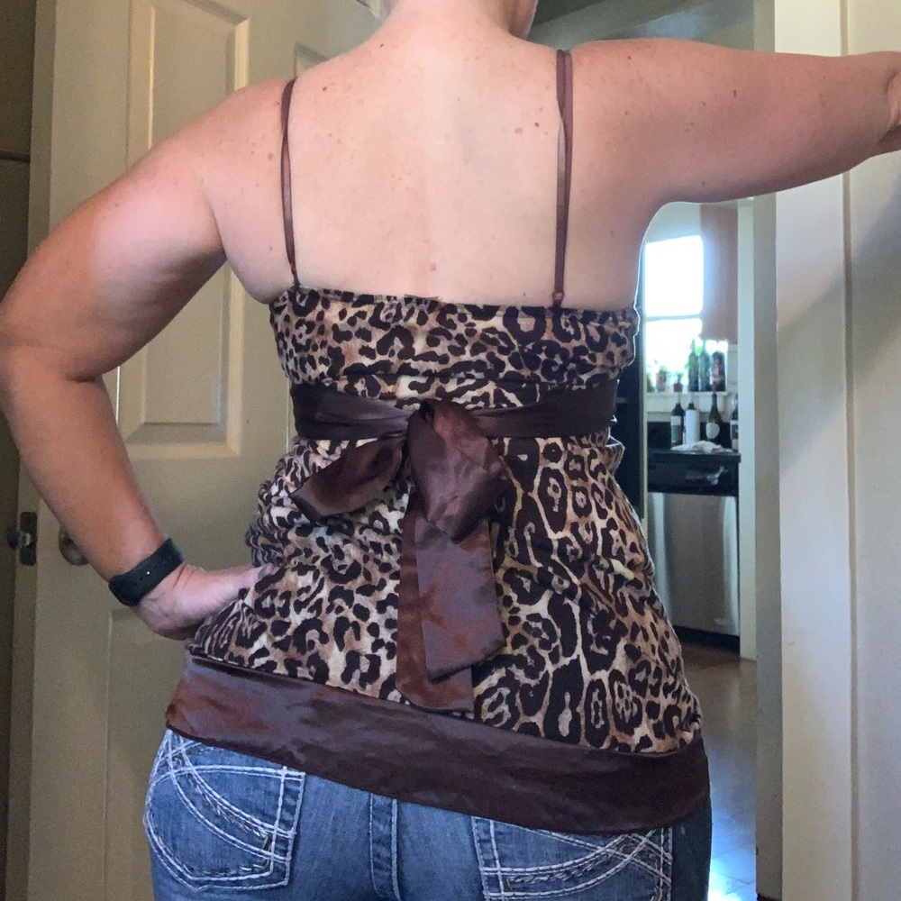 Animal print top - Picture 2 of 4